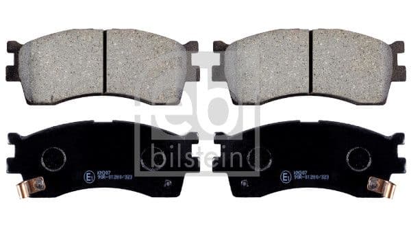 set placute frana,frana disc FEBI BILSTEIN 170267