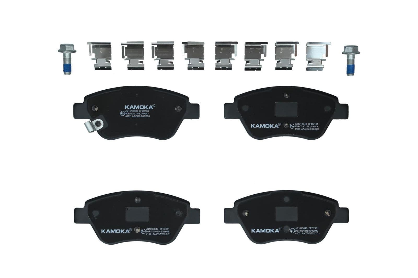 set placute frana,frana disc KAMOKA JQ1013840