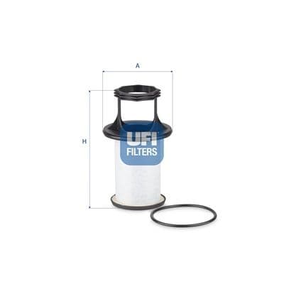 Filtru aer UFI 27.J54.00