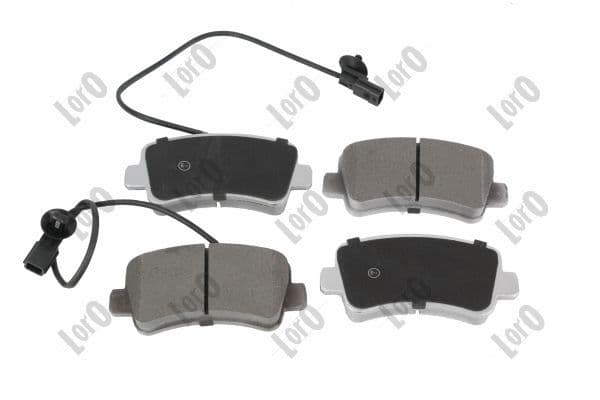 set placute frana,frana disc LORO 231-02-024