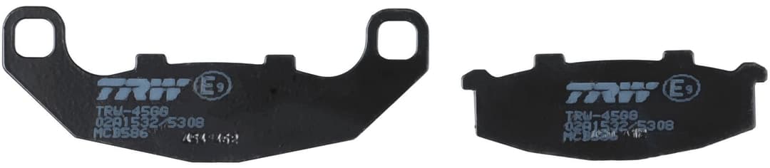 set placute frana,frana disc TRW Organic Allround MCB586
