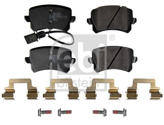 set placute frana,frana disc FEBI BILSTEIN 172168