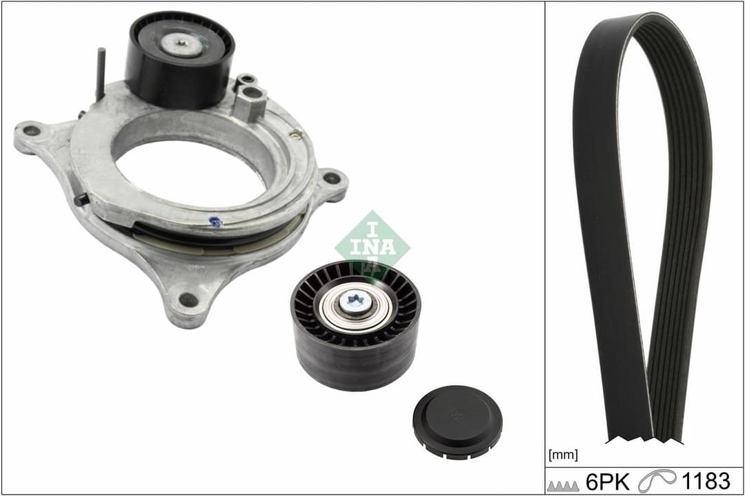 Set curea transmisie cu caneluri Schaeffler INA 529 0595 10