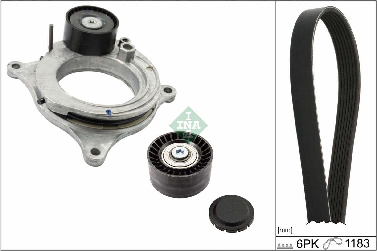 Set curea transmisie cu caneluri Schaeffler INA 529 0595 10