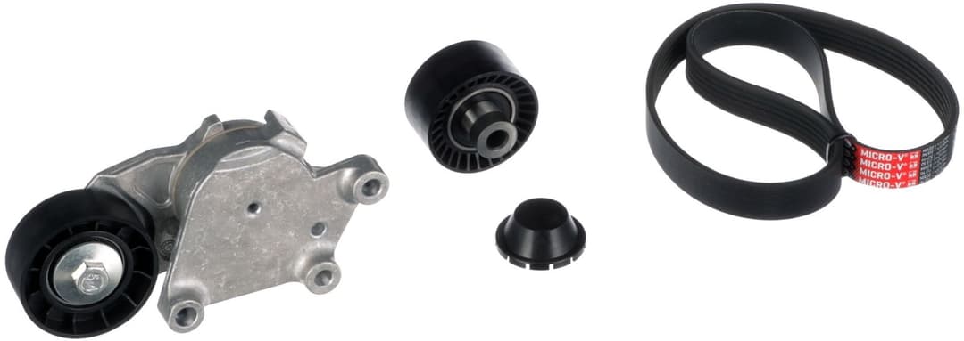 Set curea transmisie cu caneluri GATES Micro-V® K016PK803