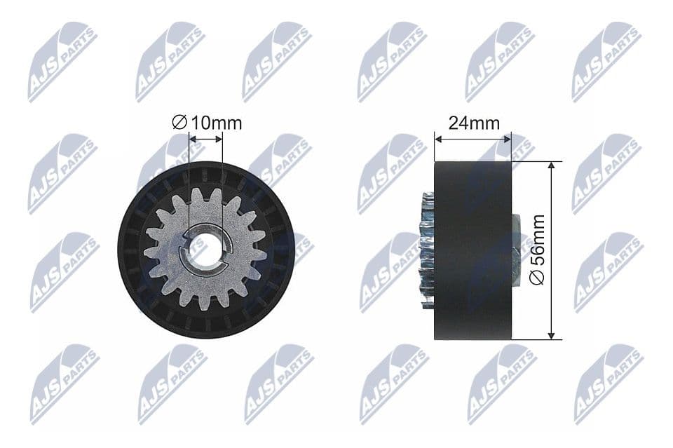 rola intinzator,curea transmisie NTY RNK-RE-010