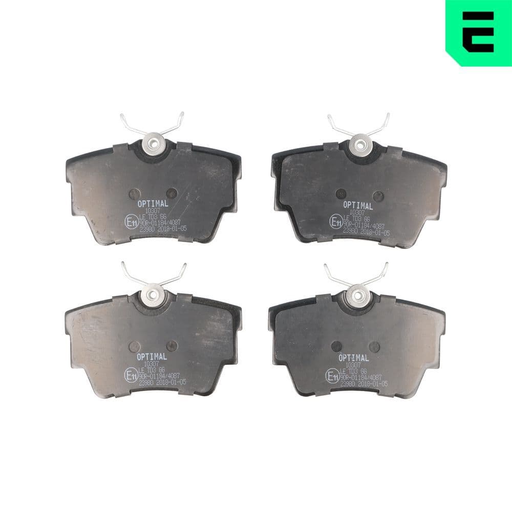 set placute frana,frana disc OPTIMAL BP-10307