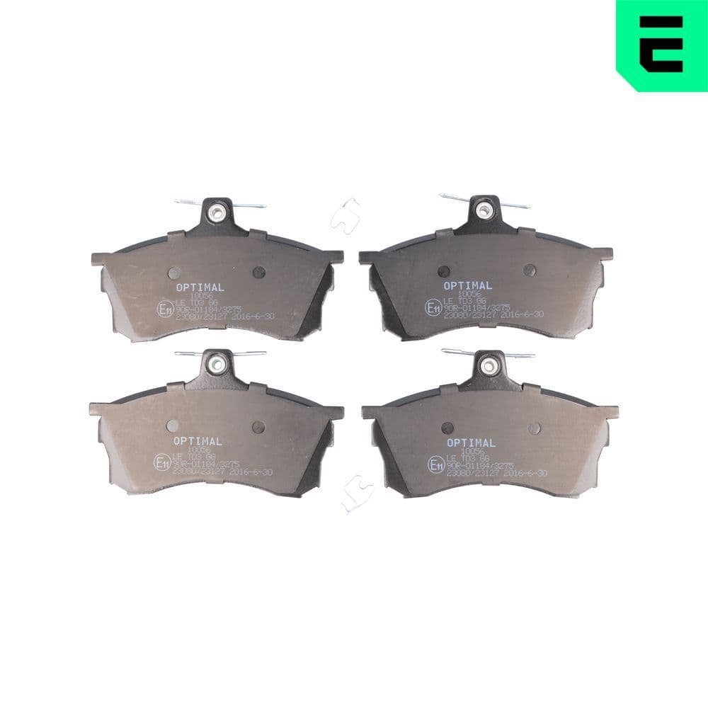 set placute frana,frana disc OPTIMAL BP-10056
