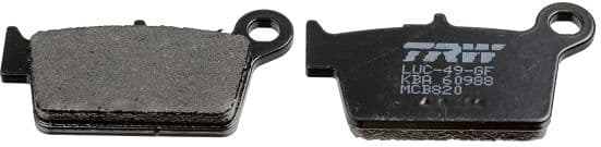 set placute frana,frana disc TRW Organic Allround MCB820