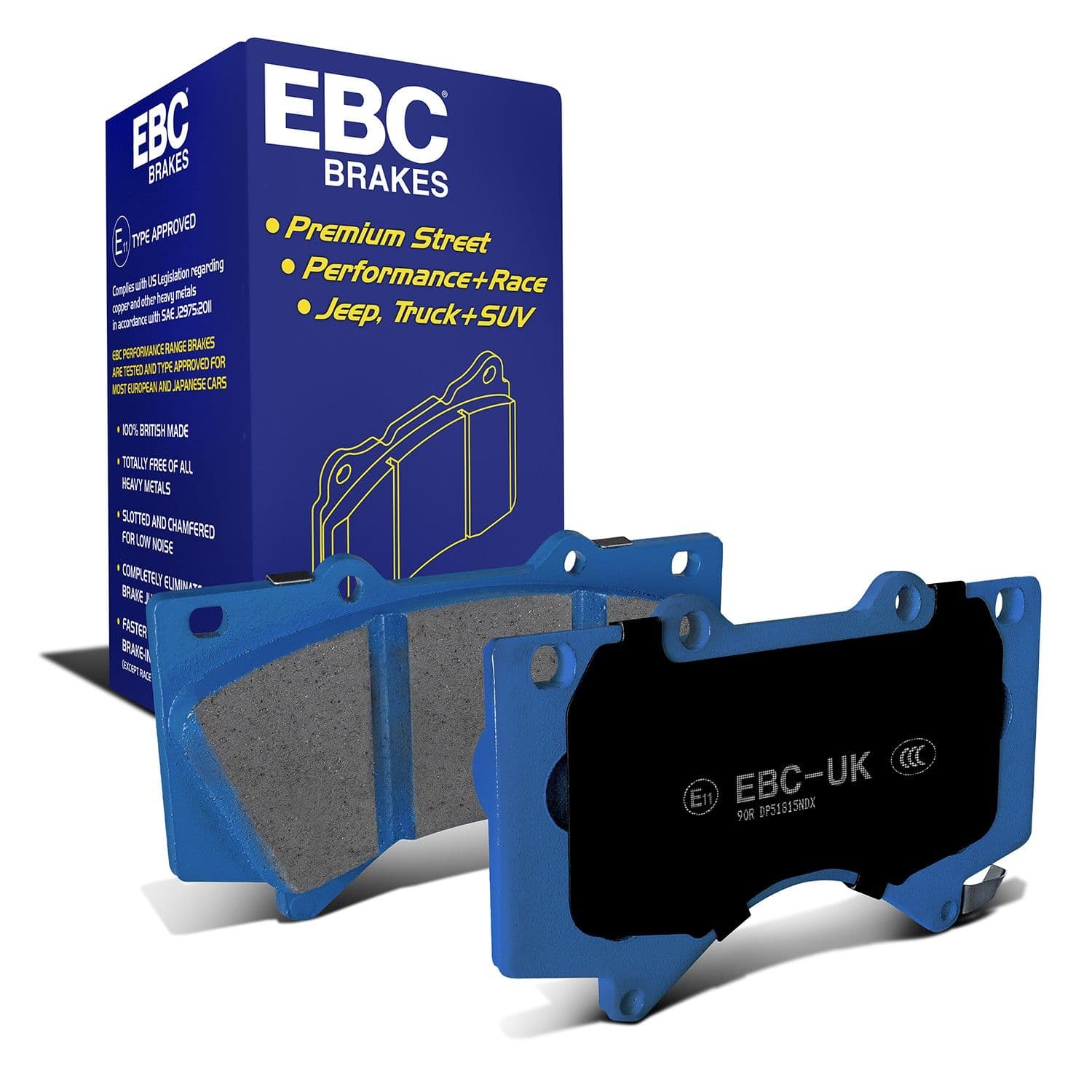 set placute frana,frana disc EBC Brakes DP51815NDX
