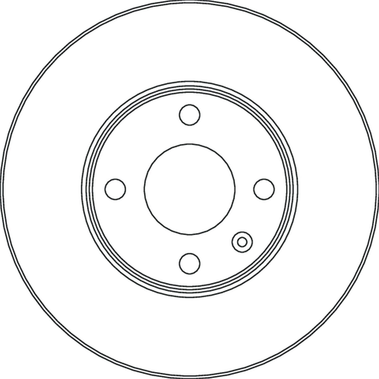 Disc frana TRW DF6831