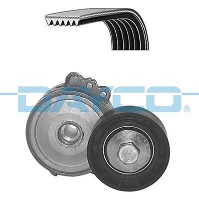 Set curea transmisie cu caneluri DAYCO KPV754