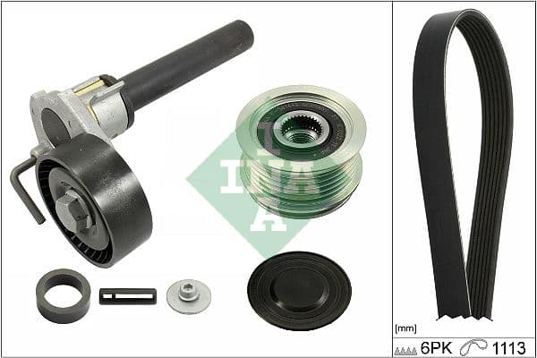Set curea transmisie cu caneluri Schaeffler INA 529 0514 20