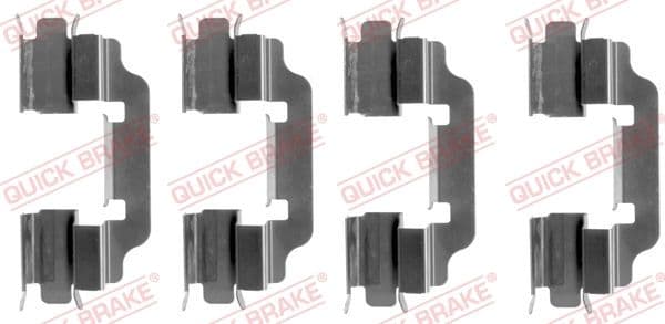 Set accesorii, placute frana QUICK BRAKE 109-1601
