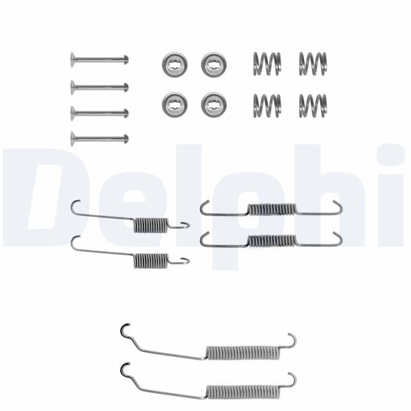 Set accesorii, sabot de frana DELPHI LY1129