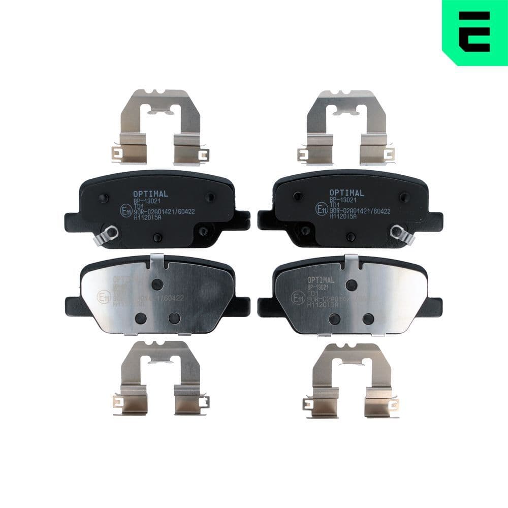 set placute frana,frana disc OPTIMAL BP-13021