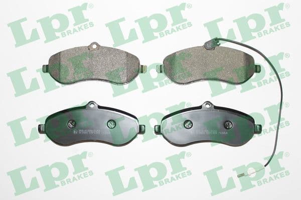 set placute frana,frana disc LPR 05P1348