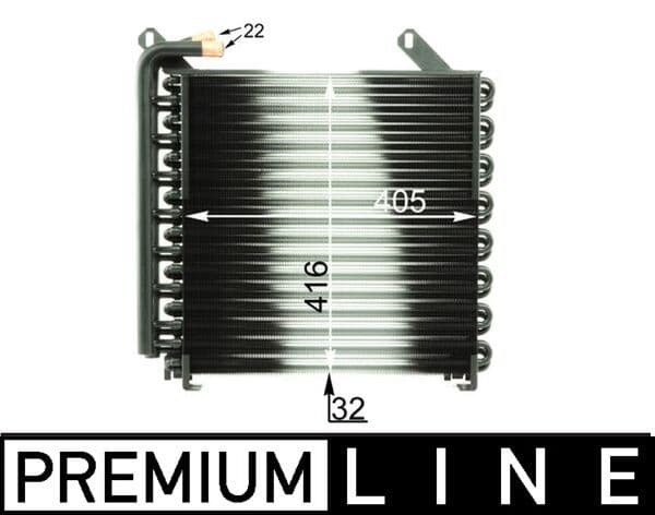 Radiator ulei, ulei motor MAHLE CLC 35 000P