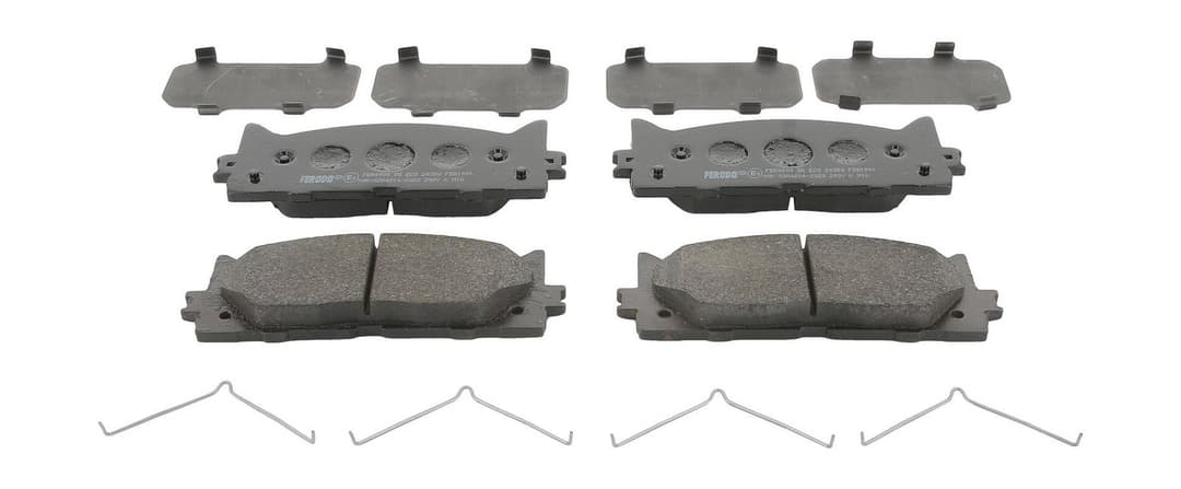 set placute frana,frana disc FERODO PREMIER ECO FRICTION FDB1991