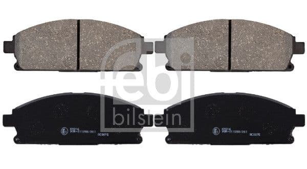 set placute frana,frana disc FEBI BILSTEIN 170241