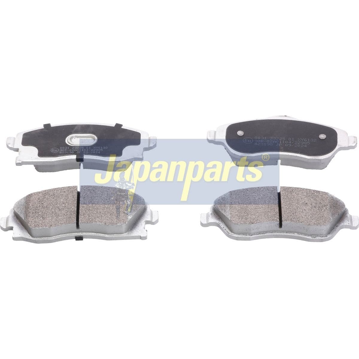 set placute frana,frana disc JAPANPARTS PA-0031AF