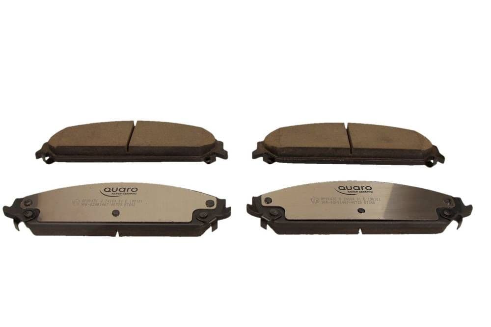 set placute frana,frana disc QUARO SILVER CERAMIC QP2043C