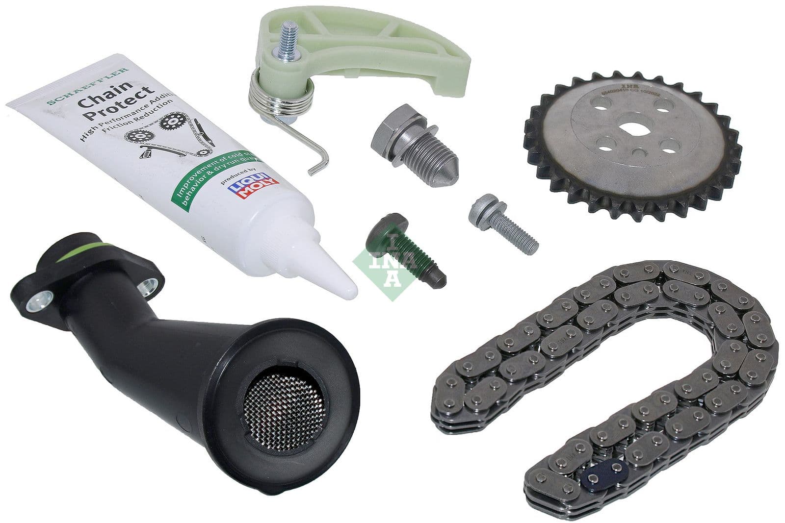 Set lant, antrenare pompa ulei Schaeffler INA 558 0067 10