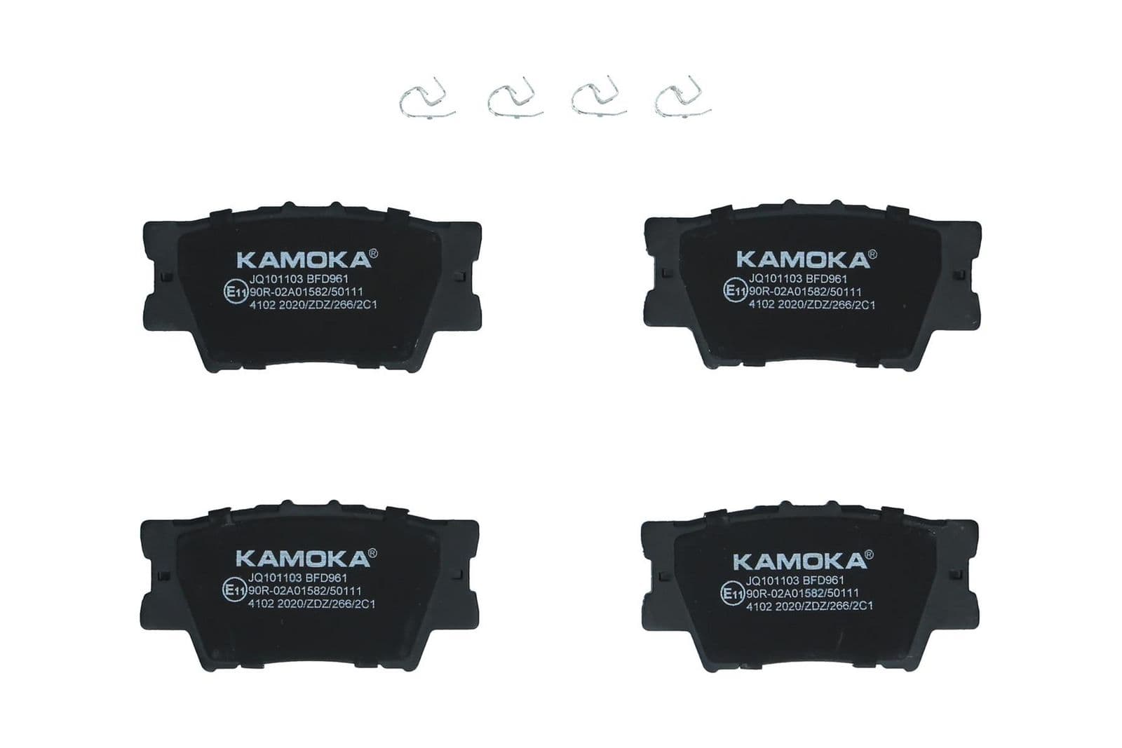 set placute frana,frana disc KAMOKA JQ101103