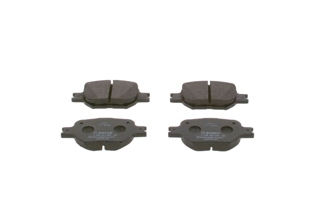 set placute frana,frana disc BOSCH 0 986 424 808