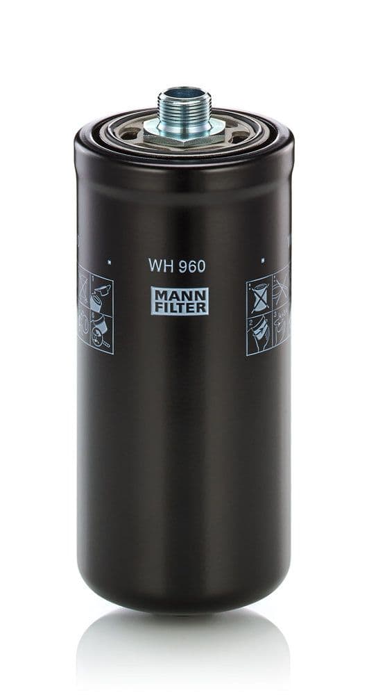 Filtru hidraulic, cutie de viteze automata MANN-FILTER WH 960