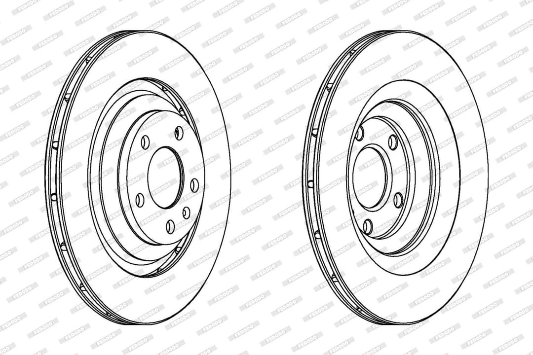 Disc frana FERODO PREMIER High Carbon DDF1240C