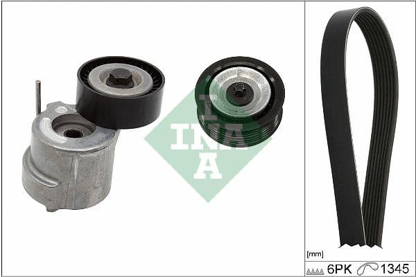 Set curea transmisie cu caneluri Schaeffler INA 529 0459 10