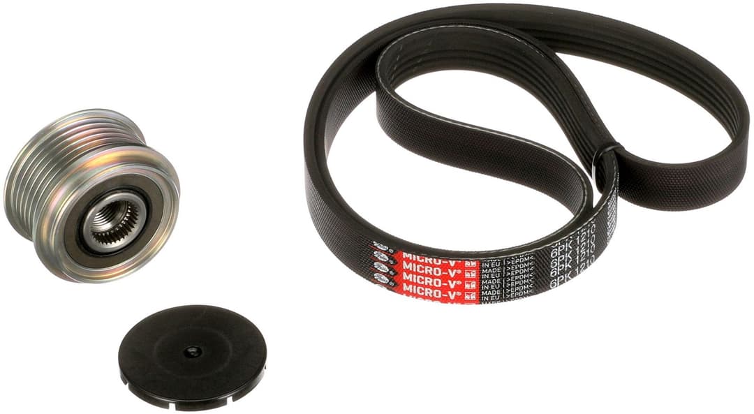Set curea transmisie cu caneluri GATES Micro-V® K016PK1210