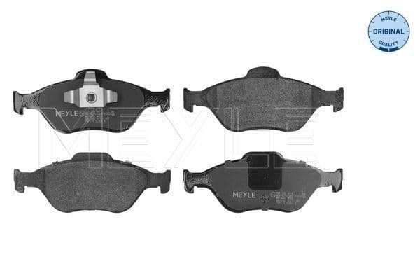 set placute frana,frana disc MEYLE -ORIGINAL: True to OE. 025 236 0418
