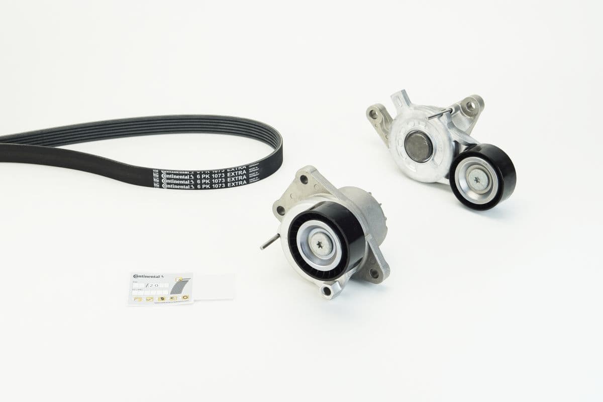 Set curea transmisie cu caneluri CONTINENTAL CTAM 6PK1073 EXTRA K1