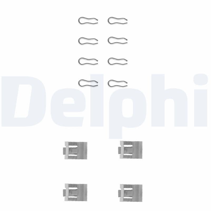 Set accesorii, placute frana DELPHI LX0075