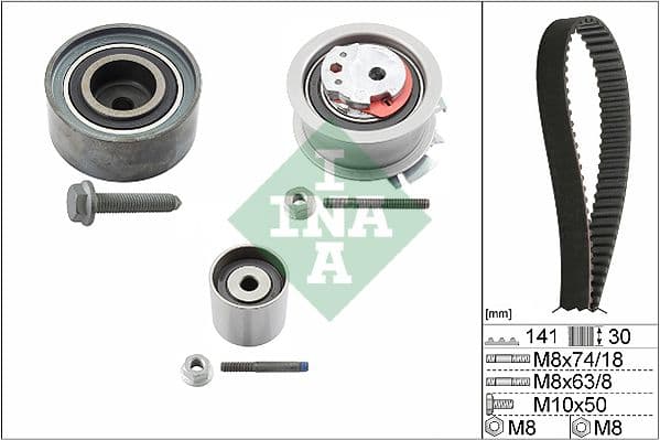 Set curea de distributie Schaeffler INA 530 0405 10