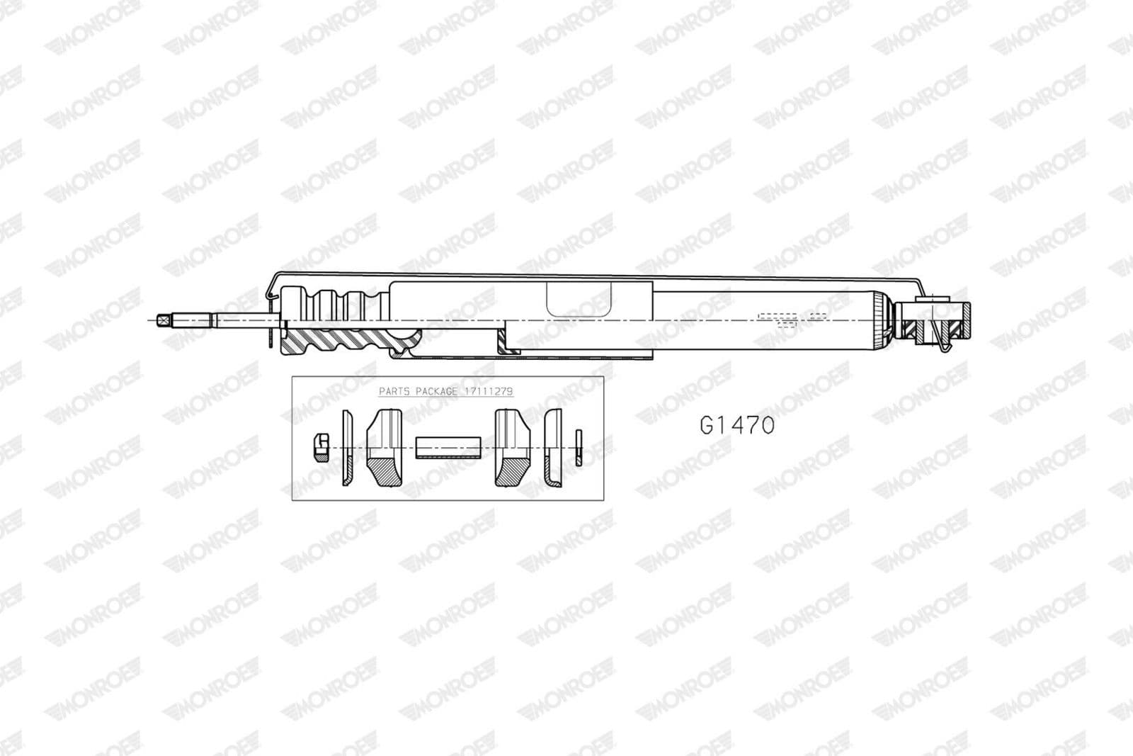 amortizor MONROE G1470