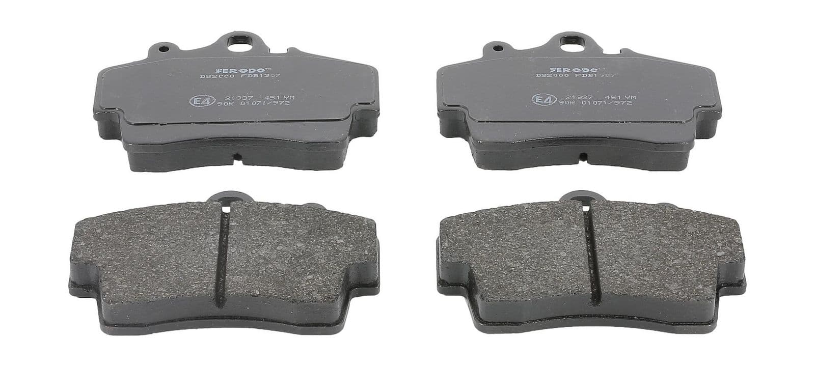 set placute frana,frana disc FERODO FDB1307