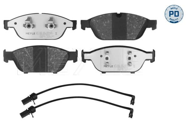 set placute frana,frana disc MEYLE -PD: Advanced performance and design. 025 261 5820/PD