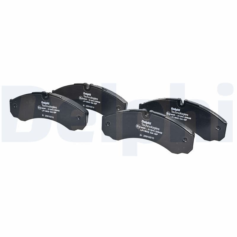 set placute frana,frana disc DELPHI LP1802