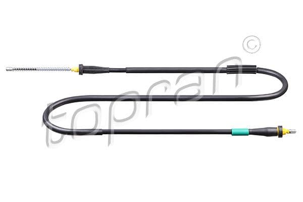 Cablu, frana de parcare TOPRAN 631 768