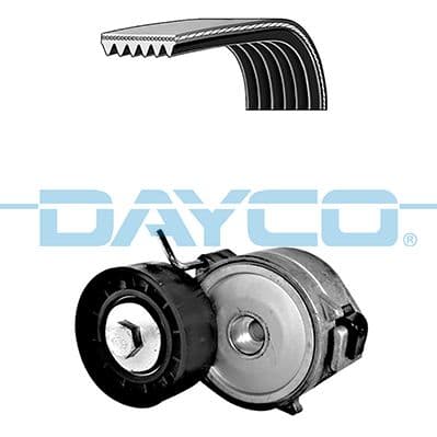 Set curea transmisie cu caneluri DAYCO KPV419