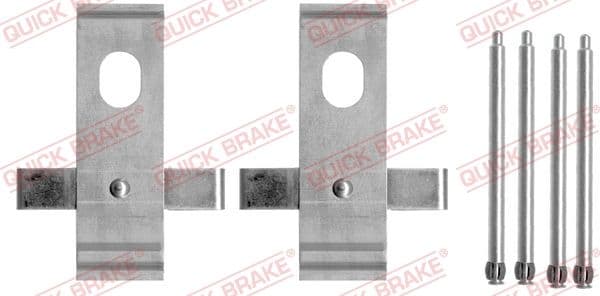 Set accesorii, placute frana QUICK BRAKE 109-1634