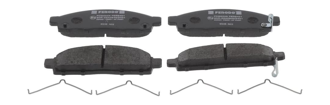 set placute frana,frana disc FERODO PREMIER ECO FRICTION FDB5226