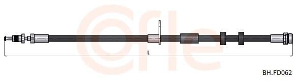 Furtun frana COFLE 92.BH.FD062
