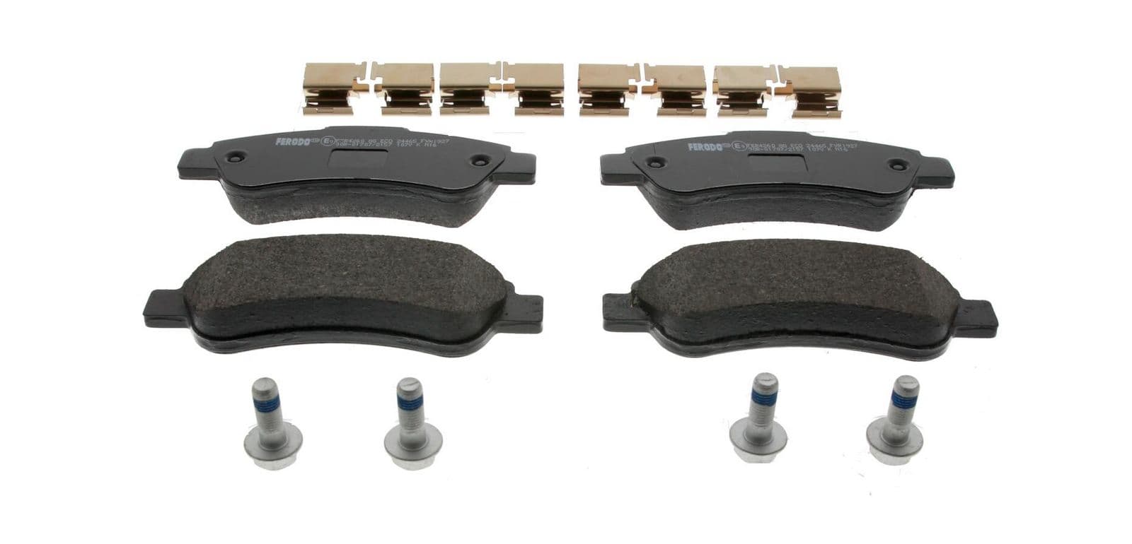 set placute frana,frana disc FERODO PREMIER ECO FRICTION FVR1927