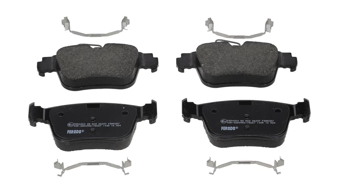 set placute frana,frana disc FERODO PREMIER ECO FRICTION FDB5357