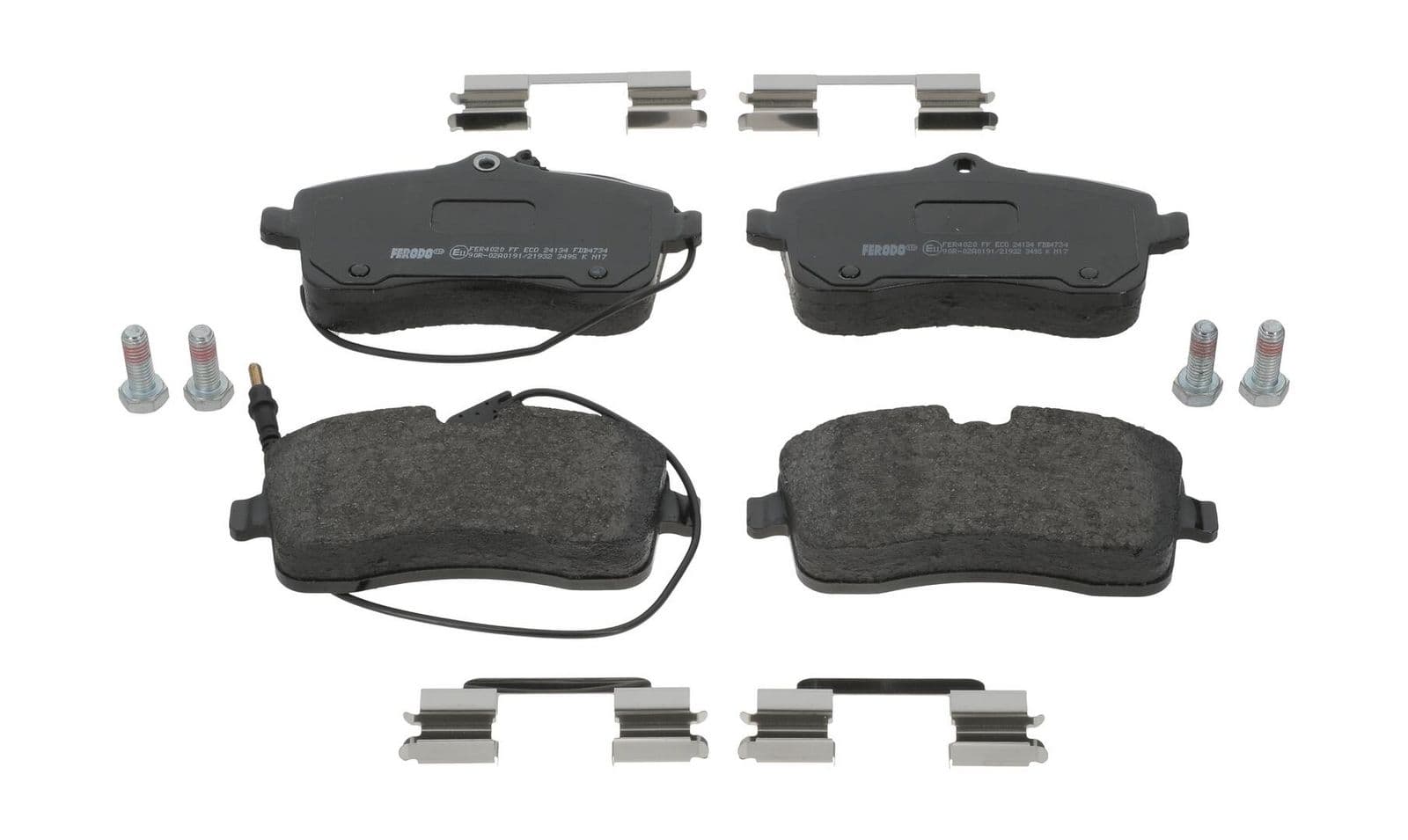 set placute frana,frana disc FERODO PREMIER ECO FRICTION FDB4734