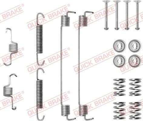 Set accesorii, sabot de frana QUICK BRAKE 105-0819